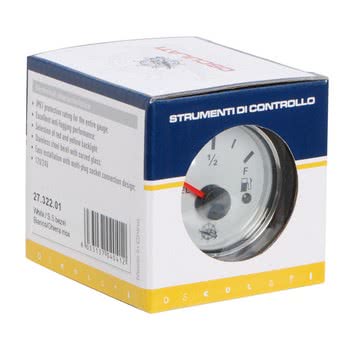 Revolution counter 0-6000 RPM black/glossy