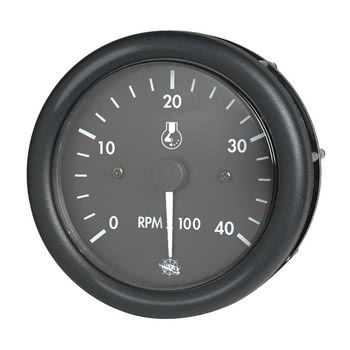 Contagiri nero diesel 12 V con contaore