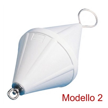 Gavitello bicono bianco 320x800 mm Boa - Modello 2