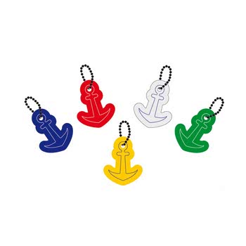 Softfoam keyring Anchor mixed colours Packaging containing N. 10 assorted items