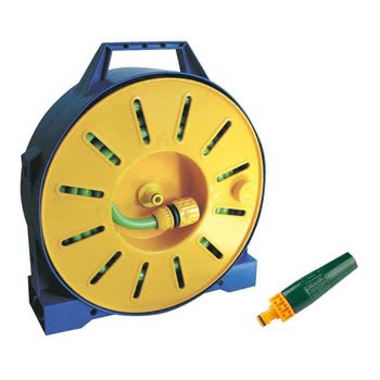 Reinforced PVC hose on roller 15 m