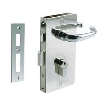 Serratura YALE sx ott. cr.