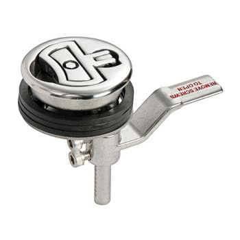 Lift and turn flush latch AISI316 with lock Ø60