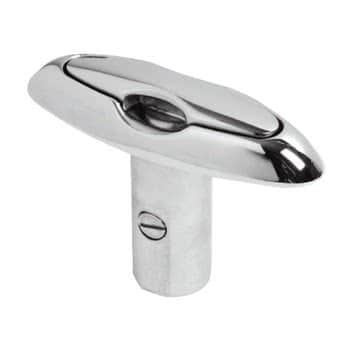 Push-up minicleat mirror-polished AISI316 134x41mm