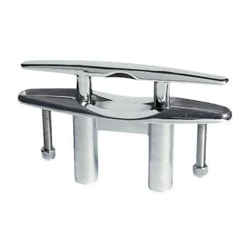 Push-up cleat mirror-polished AISI316 217/203 mm