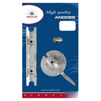 Anode kit for Yamaha outboards 80/100 HP