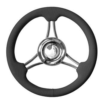 Steering wheel black 350 mm