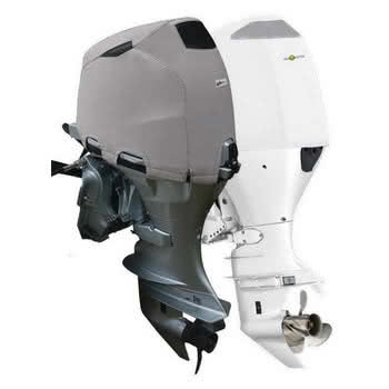 OCEANSOUTH White vented cover f.HONDA engine 250 HP