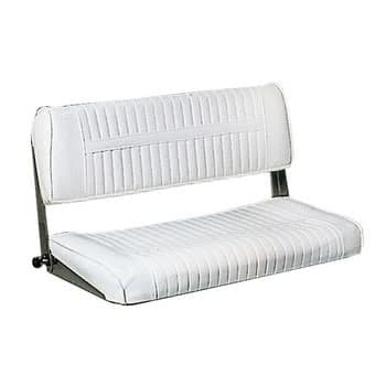 Two-place seat w/foldable backrest 90x40 cm