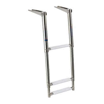 Telescopic standard ladder AISI316 3 steps