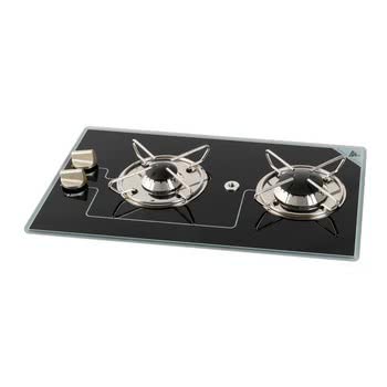 Gas hob N.2 pyroceram burners 500 x 300 mm