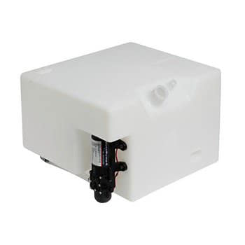 PE tank w/fresh water pump 48 l