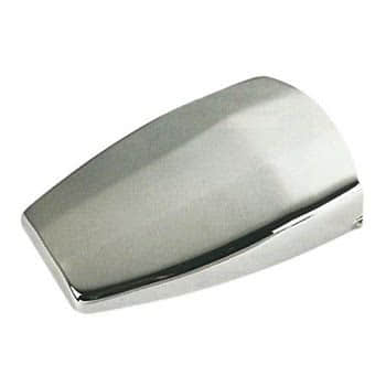 Shell vent chromed brass 175x115x40 mm