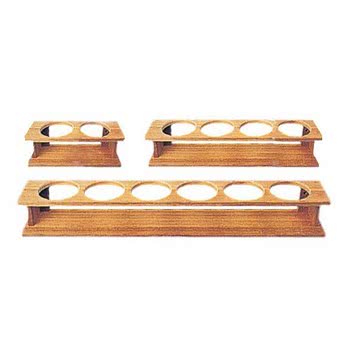 Teak glass holder 425x87x90 mm