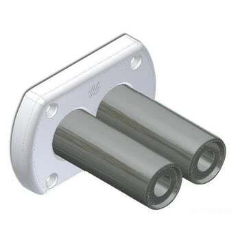 Bulkhead throughout bush white