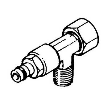T-fitting 3/8" for Ultraflex pompes