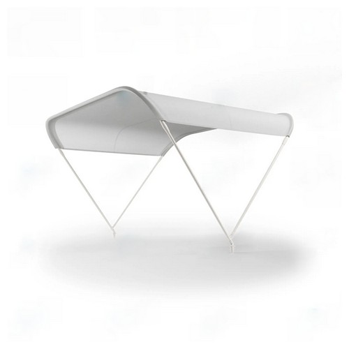 Tendalino Bimini 2 archi 150 X 180 cm bianco