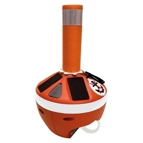 GRIPPY: light and compact anchor gripper, with self-winding top in ultra-resistant braid and automatic night lighting with solar charging