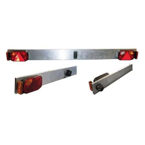 Aluminium bar with lights