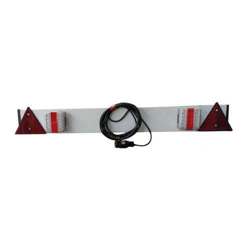 Plastic bar with LED lights