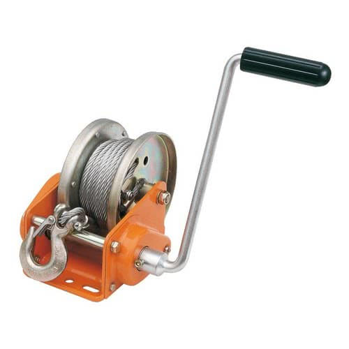 ROCK winch with automatic lock