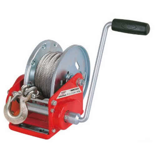 ROCK winch with automatic lock