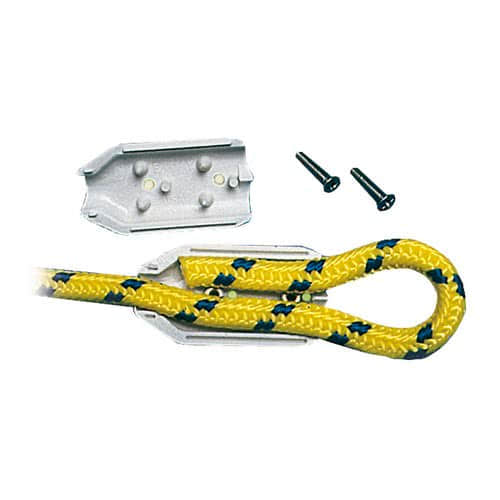 Clamps for rope splicing