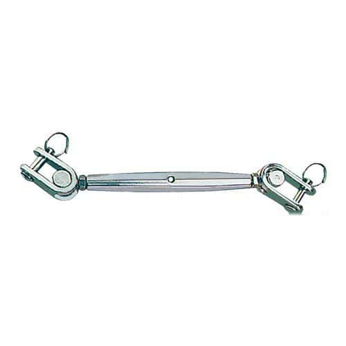 Turnbuckle with two articulated jaws