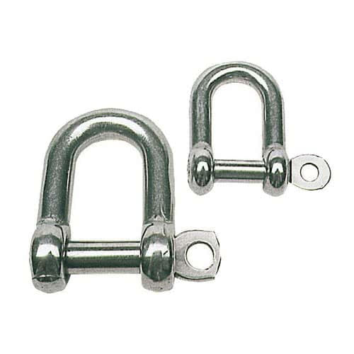 Stainless 'D' Shackles AISI 316