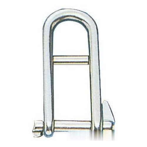 Long 'D' Shackles with captive locking pin