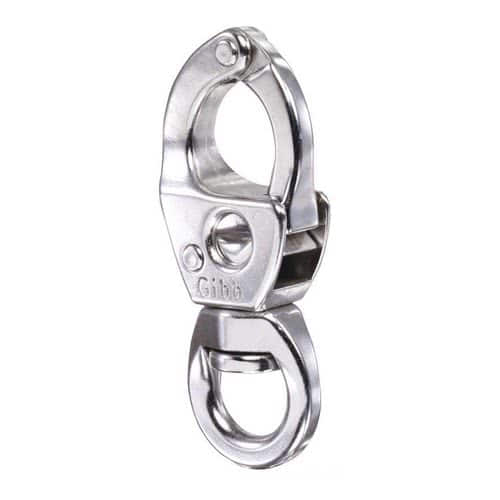 LEWMAR Racing snap-shackles for halyards and sheets to be opened with Marlin Spike