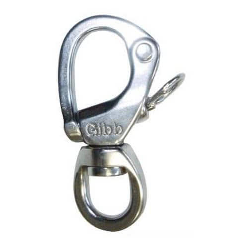 LEWMAR snap-shackles for halyards and sheets - hand opening