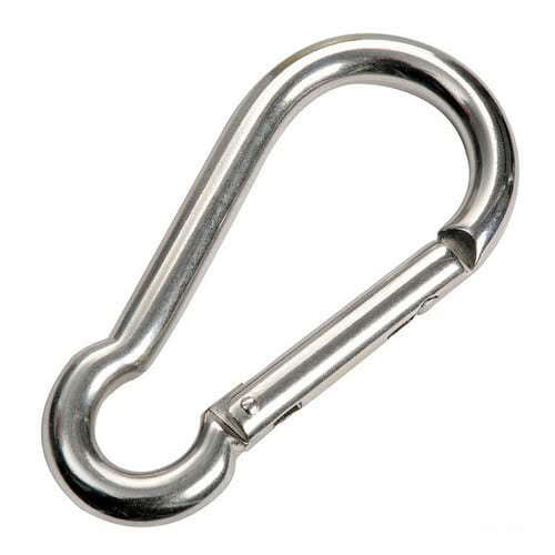 Moschettone in acciaio inox AISI 316