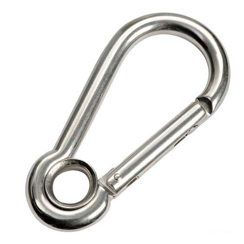 Stainless steel carabiner AISI 316