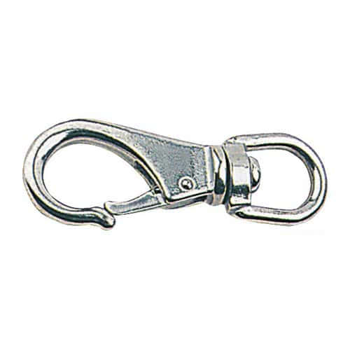 Snap-hooks with swivel, made of stainless steel