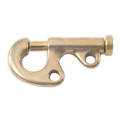 Moschettoni in ottone per fiocco e molla in Everdur