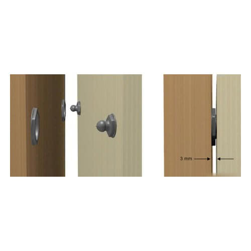 Sistema di fissaggio pannelli DELAHOUSSE Quick Fit