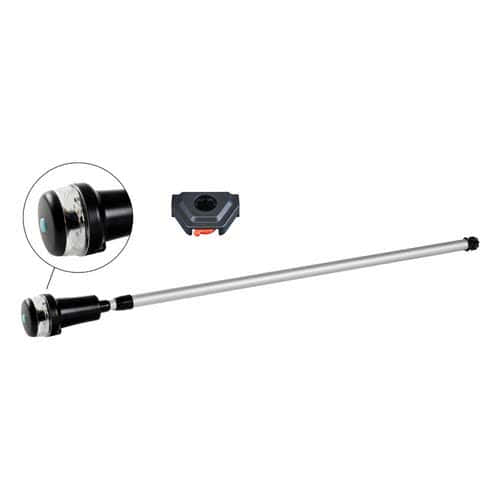 Luci di via autonome multifunzione a LED su tubo telescopico