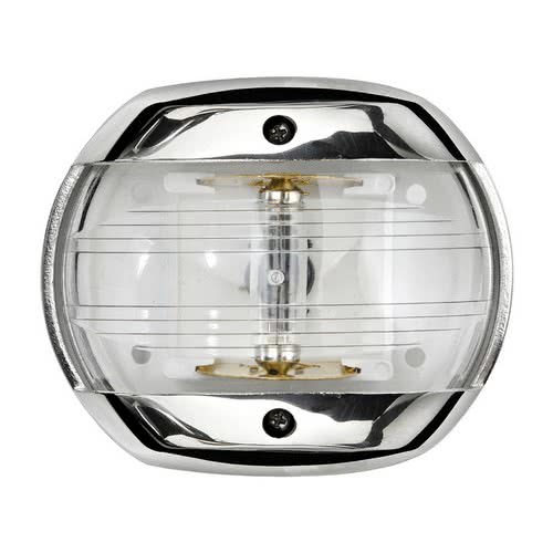 Classic 12 navigation lights made of mirror-polished AISI316 stainless steel