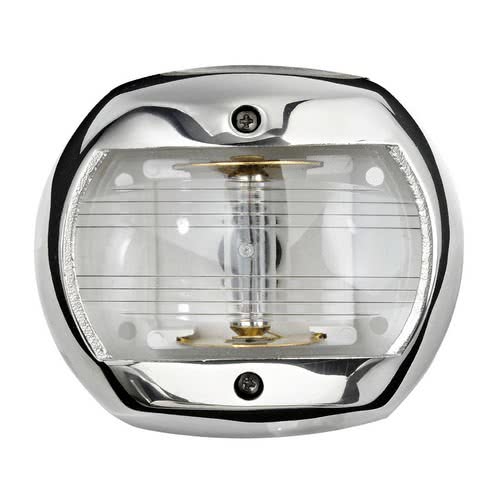 Classic 12 navigation lights made of mirror-polished AISI316 stainless steel