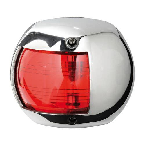 Classic 20 LED navigation lights made of mirror-polished AISI316 stainless steel