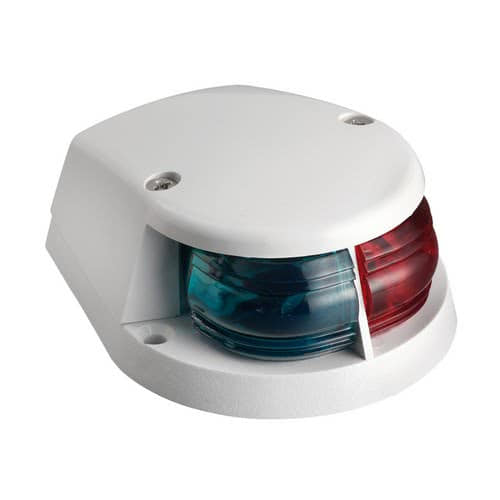 Red/green bicolour bow navigation lights made of ABS