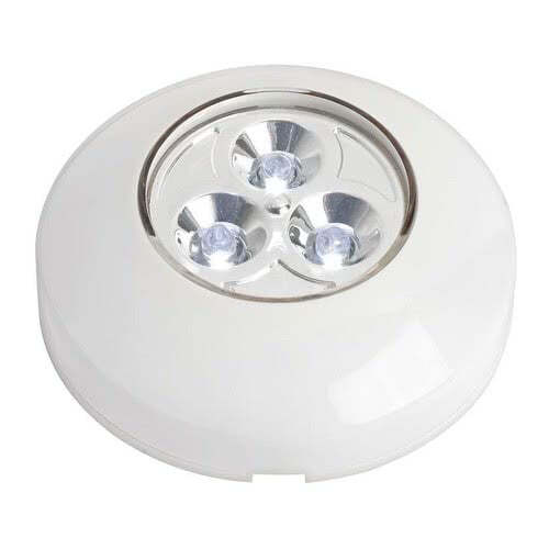 Luce di cortesia LED a luce bianca a pile
