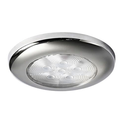 LED ceiling light, wired recessless version