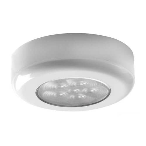 Recess-fit or recessless mounting LED ceiling light