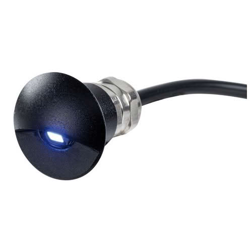 Ultra-compact LED courtesy lights, minimalist look - downwards