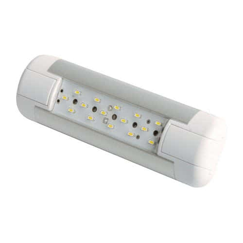 Slim LED light, shock-resistant version