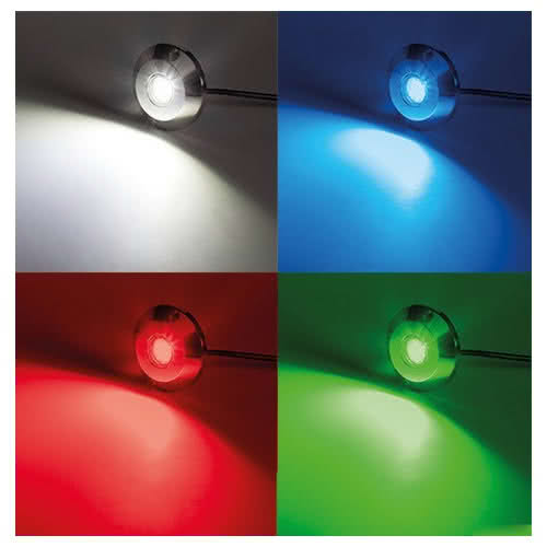 Luci subacquee LED per plancette, specchi poppa e carene