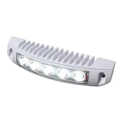 LED spotlight for gangplanks, upper sterns and fly bridges.