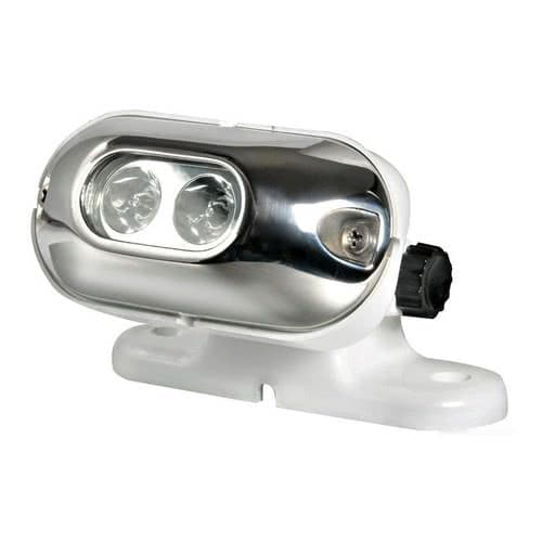 LED light with adjustable support